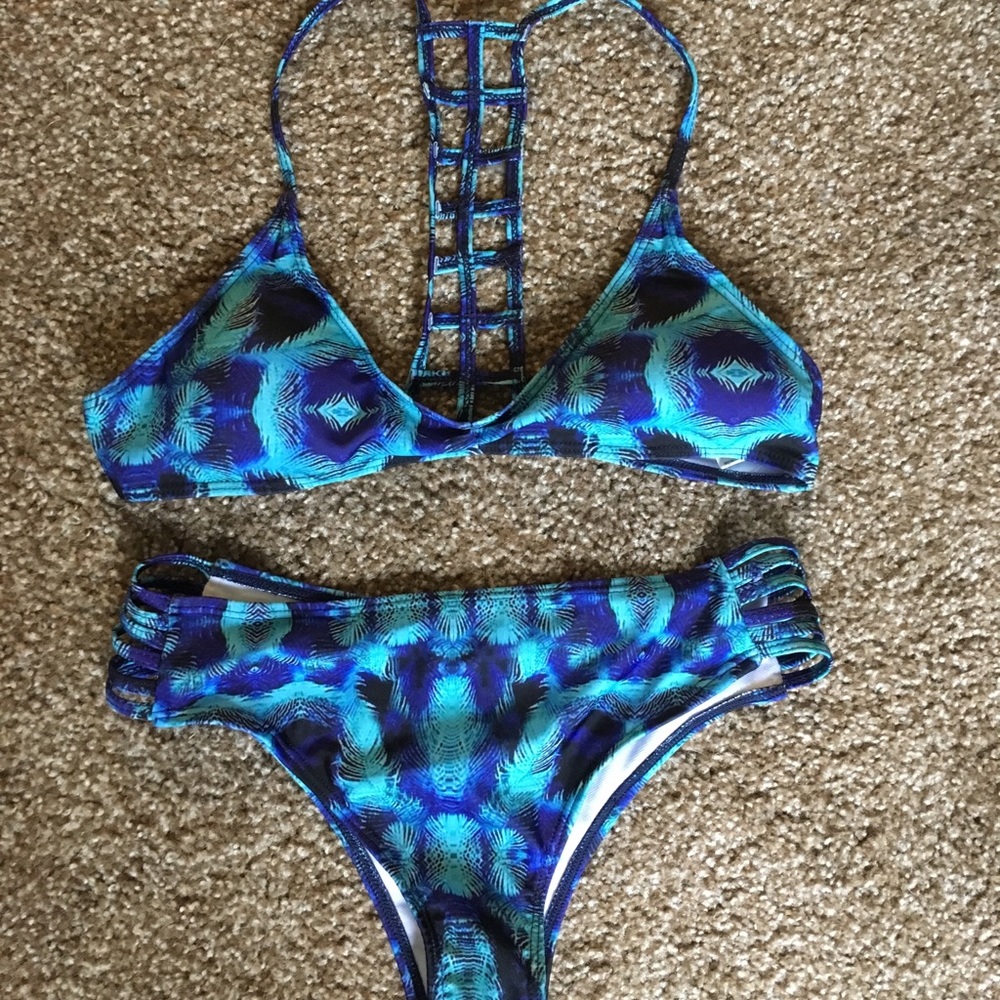 Peacock Bikini Set